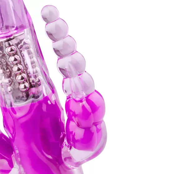 Easytoys Raving Rabbit - 3-ramenný vibrátor (ružový)