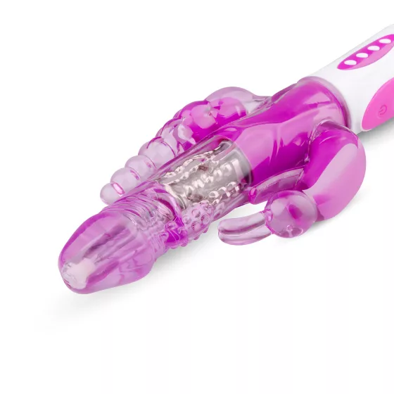 Easytoys Raving Rabbit - 3-ramenný vibrátor (ružový)