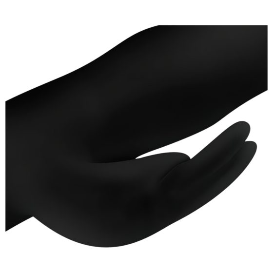 Easytoys Mad Rabbit - vibrátor na G-bod s klitoriálnym stimulátorom - čierny