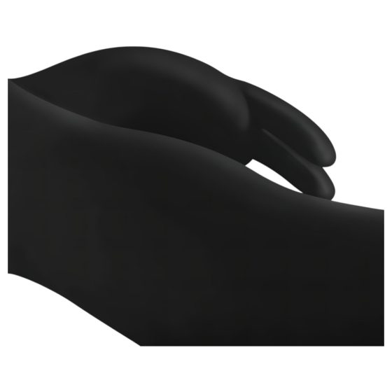 Easytoys Mad Rabbit - vibrátor na G-bod s klitoriálnym stimulátorom - čierny