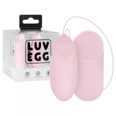   LUV EGG - nositeľné akumulátorové rádiové vibračné vajíčko (ružové)