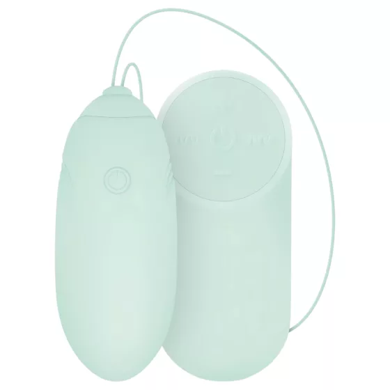 LUV EGG - nositeľné akumulátorové rádiové vibračné vajíčko (zelené)