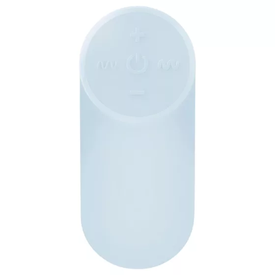 LUV EGG - nositeľné akumulátorové rádiové vibračné vajíčko (modré)