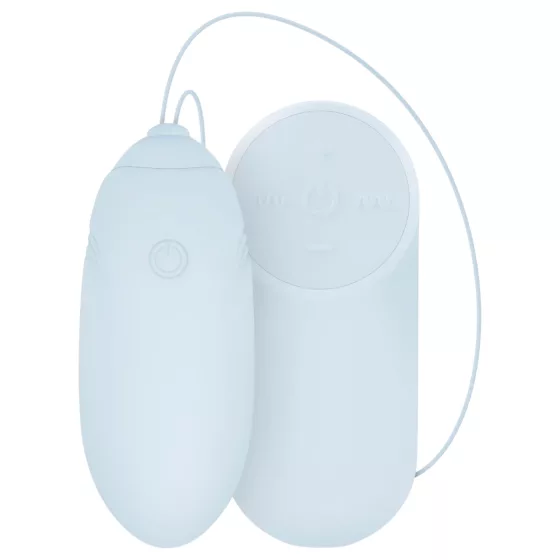 LUV EGG - nositeľné akumulátorové rádiové vibračné vajíčko (modré)