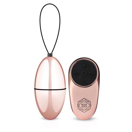 Rosy Gold Egg - vodotesné, vibračné vajíčko (ružovo zlaté)