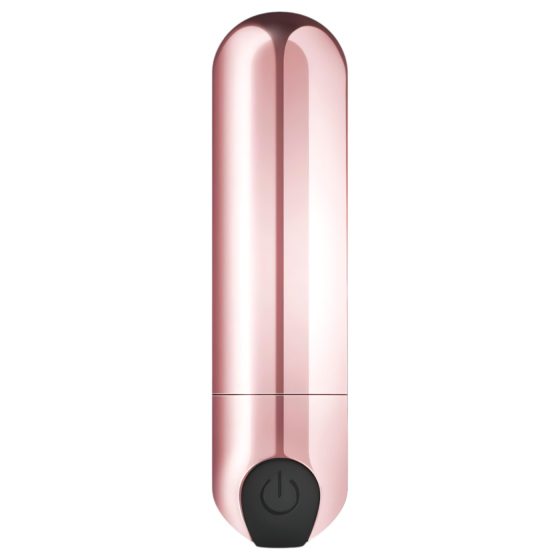 Rosy Gold Bullet - bezdrôtový mini vibrátor (ružovo-zlatý)