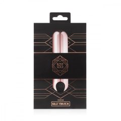   Rosy Gold Bullet - dobíjací mini vibrátor s guľôčkou (ružovo zlatý)