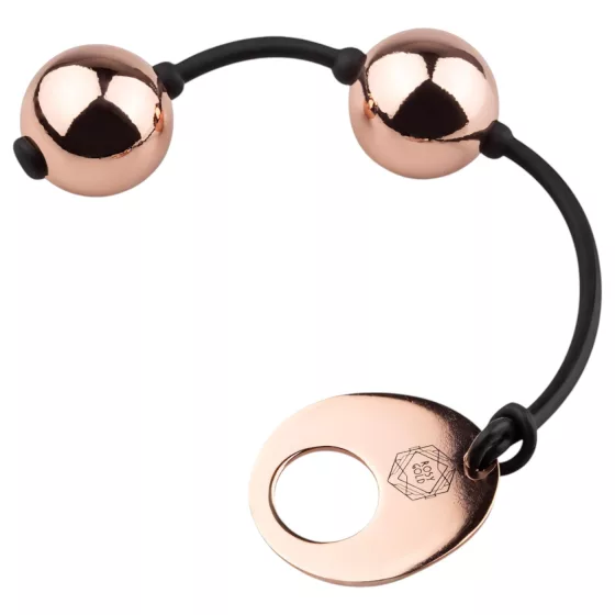 Rosy Gold - venušine guľôčky - kovové - rosegold