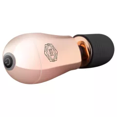   Rosy Gold - mini masážny vibrátor - dobíjací - ružové zlato