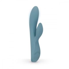   Bloom Violet Rabbit - nabíjací vibrátor na bod G s ramienkom na klitoris (tyrkysový)