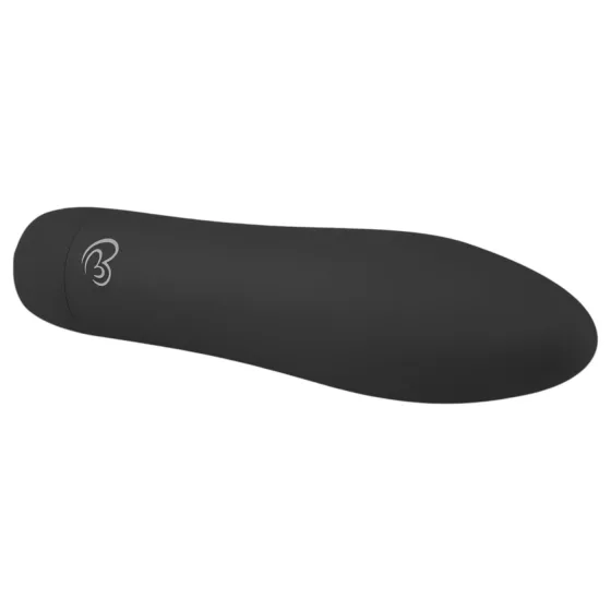 Easytoys - vibrátor na bod G - nabíjateľný - čierny