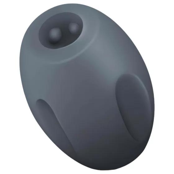 Boners - cestovný masturbátor - kompaktný - silikón/sivý