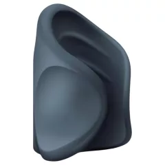   Boners - vibračný masturbátor otvorený - dobíjací - sivý