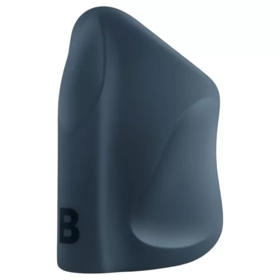 Boners - vibračný masturbátor otvorený - dobíjací - sivý