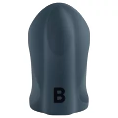  Boners - vibračný masturbátor otvorený - dobíjací - sivý