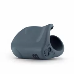   Boners - vibračný masturbátor otvorený - dobíjací - sivý