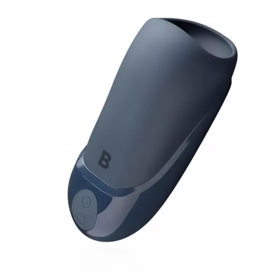 Boners - masturbátor s vibráciami - nabíjací - sivý