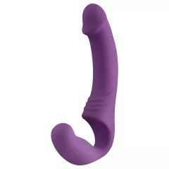   Easytoys - nabíjateľný pripínací vibrátor bez popruhu - fialový