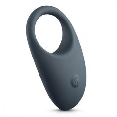   Boners - vodotesný vibračný krúžok na penis napájaný batériami (sivý)
