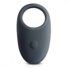   Boners - vodotesný vibračný krúžok na penis napájaný batériami (sivý)