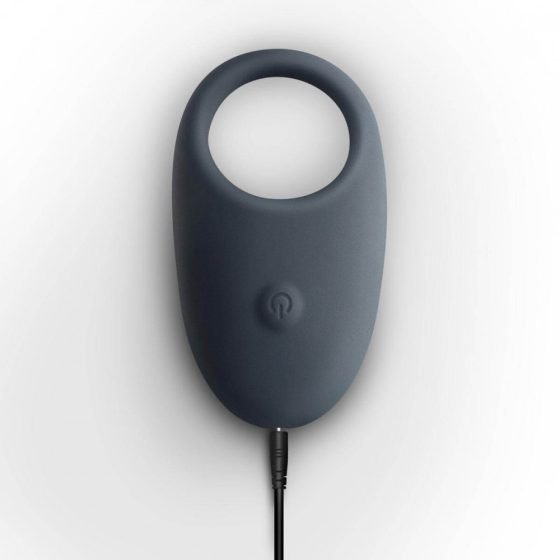 Boners - vodotesný vibračný krúžok na penis napájaný batériami (sivý)