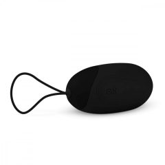   Easytoys - Vodotesné, rádiom riadené vibračné vajíčko na batérie (čierne)