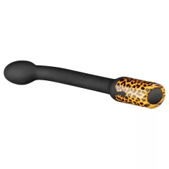   Panthra Nila - vibrátor na G-bod - nabíjateľný, vodotesný - leopardia čierna