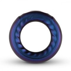   Hueman Saturn - nabíjací, vodotesný vibračný krúžok na penis (fialový)