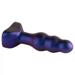   Hueman Space Inveder - análny vibrátor na akumulátor (fialový)