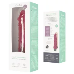 Easytoys Jelly Supreme - realistický vibrátor - ružový