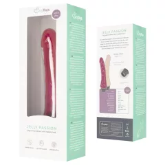 Easytoys Jelly Passion - realistický vibrátor - ružový