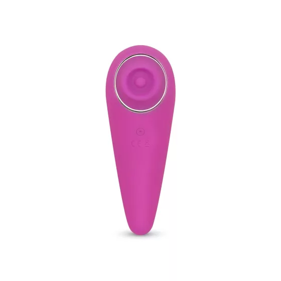 Easytoys - vibrátor na klitoris - dobíjací, vodeodolný - ružový