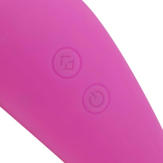 Easytoys Taptastic Vibe – nabíjateľný, vodotesný klitorálny vibrátor (ružový)
