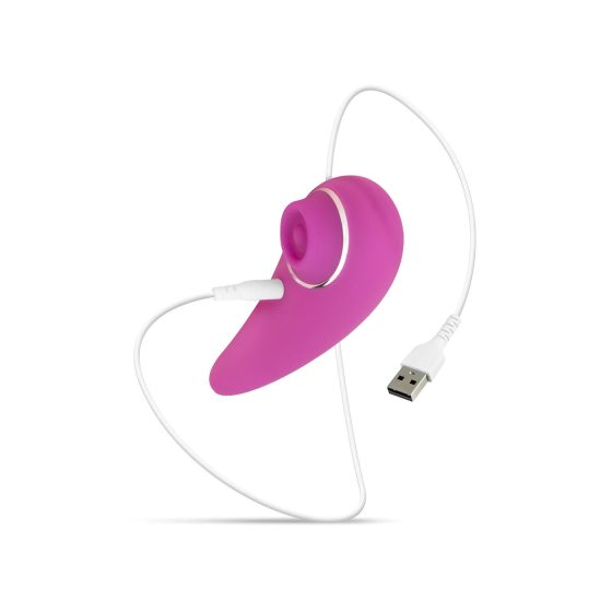 Easytoys Taptastic Vibe – nabíjateľný, vodotesný klitorálny vibrátor (ružový)