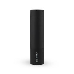  CRUIZR CP03 - dobíjací vibračný masturbátor s odsávaním (čierny)