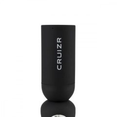   CRUIZR CS08 - batériová automatická pumpa na penis (čierno-priehľadná)