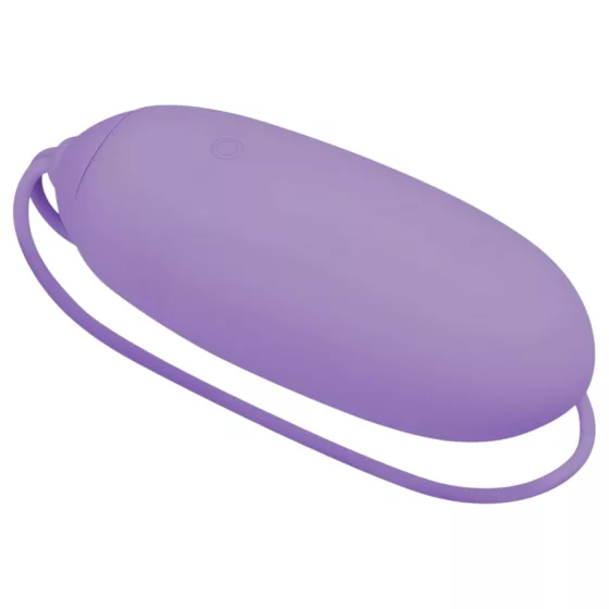 LUV EGG XL - nositeľné akumulátorové, rádiové vibračné vajíčko (fialové)