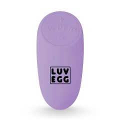   LUV EGG XL - vibračné vajíčko na diaľkové ovládanie - dobíjacie - fialové