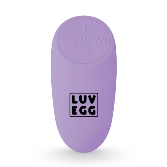 LUV EGG XL - vibračné vajíčko na diaľkové ovládanie - dobíjacie - fialové