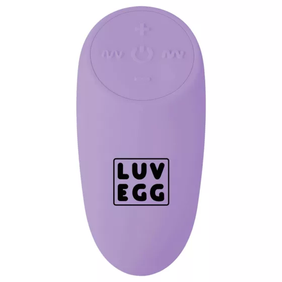 LUV EGG XL - nositeľné akumulátorové, rádiové vibračné vajíčko (fialové)