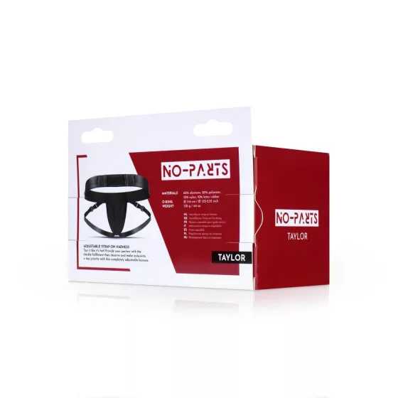 No-Parts Taylor - strap-on postroj - dvojitý O-krúžok - S-L