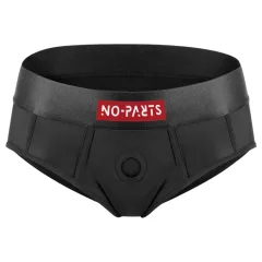 No-Parts Robin - strap-on nohavičky - čierne - veľkosť L