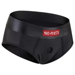 No-Parts Robin - strap-on nohavičky - čierne - veľkosť L