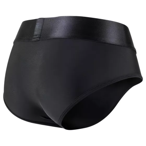No-Parts Robin - strap-on nohavičky - čierne - veľkosť L