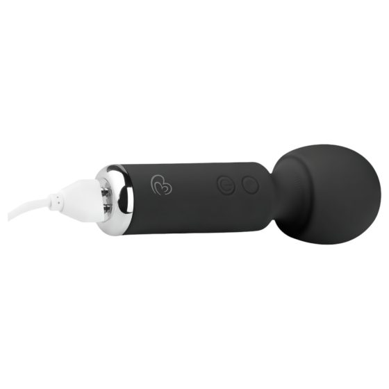 Easytoys Wonder Wand - nabíjací, mini masážny vibrátor (čierny)