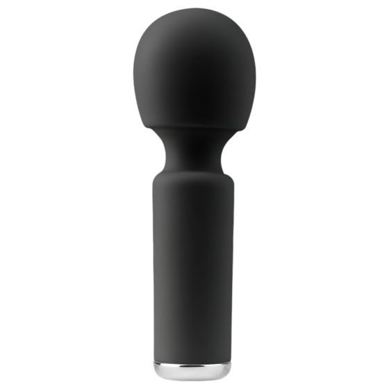 Easytoys Wonder Wand - nabíjací, mini masážny vibrátor (čierny)