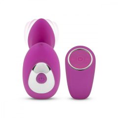   Easytoys Tap Dancer - dobíjací, vodotesný, rádiom riadený vibrátor (ružový)