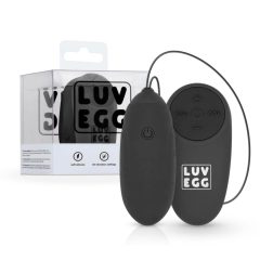 LUV EGG - dobíjacie vibračné vajíčko (čierne)