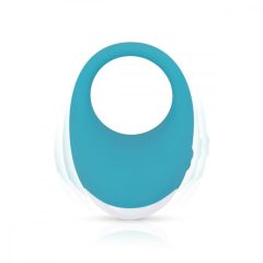   Cala Azul Jose - vodotesný vibračný krúžok na penis napájaný batériami (modrý)