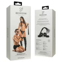 Bedroom Fantasies - BDSM sada - 5 dielov - čierna